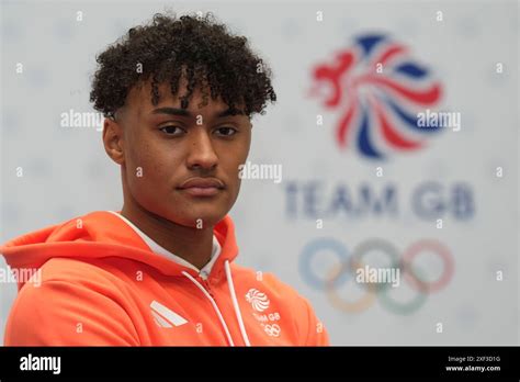 Team GB S Caden Cunningham During A Team GB Kitting Out Session For The