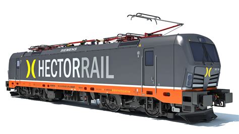 Locomotiva Hector Rail Siemens Vectron Modelo D Turbosquid