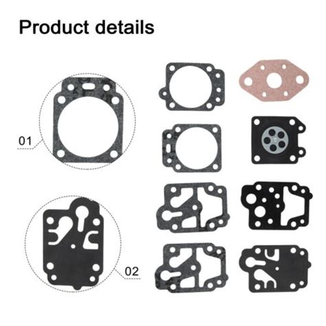 Easy To Install Carburetor Membrane Repair Kit For Einhell Fuxtec Brush