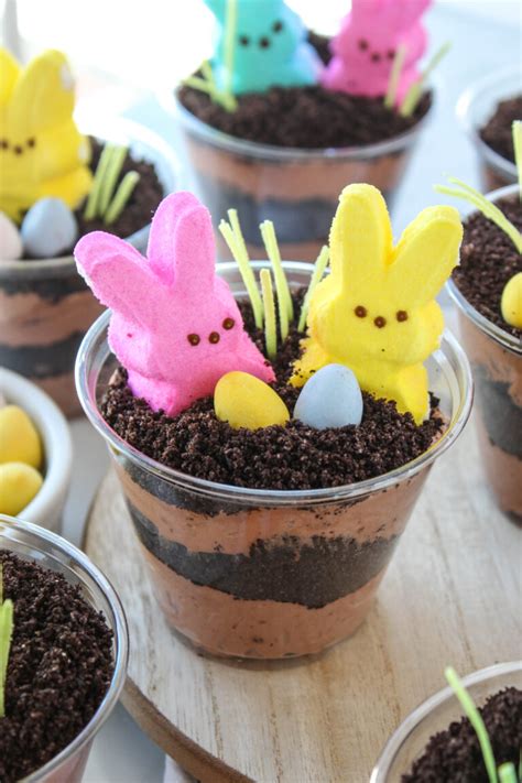 Easter Oreo Dirt Cake Cups Baking You Happier