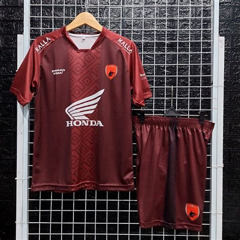 Jual Jersey Psm Makassar Maroon Shopee Indonesia