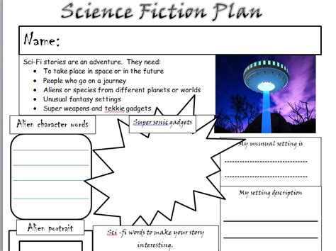 Science Fiction Activities