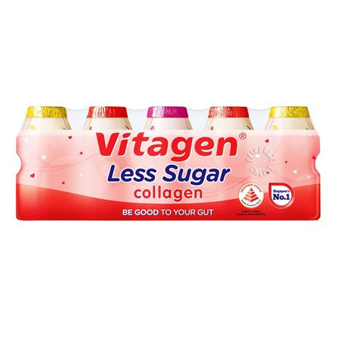 Vitagen Cultured Milk Collagen Less Sugar Assorted Ntuc Fairprice