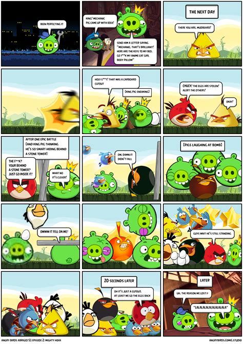 Angry Birds Abriged Full Series Comic Studio