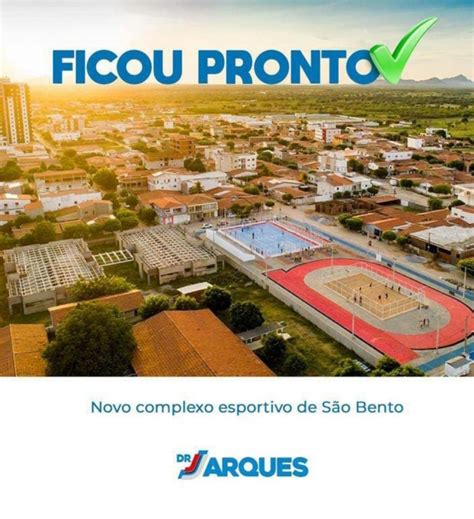 Novo Complexo Esportivo De S O Bento Inaugurado Veja O V Deo