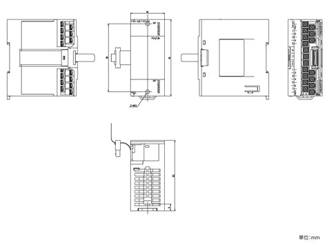 FX5 16ET ES H ダウンロード 外形図CAD MELSEC iQ F シーケンサ MELSEC 仕様から探す三菱電機 FA