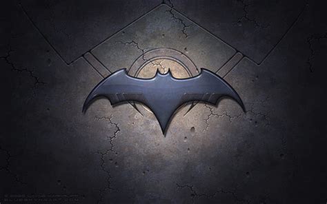 Batman Dc Comics Batman Logo And Mobile Background Blue Batman