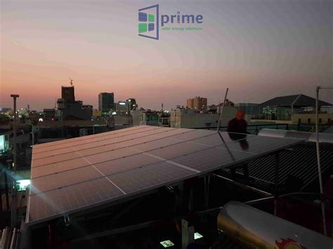 Điện Mặt Trời Quận Bình Thạnh Công Suất 5 46kwp Prime Solar Solutions