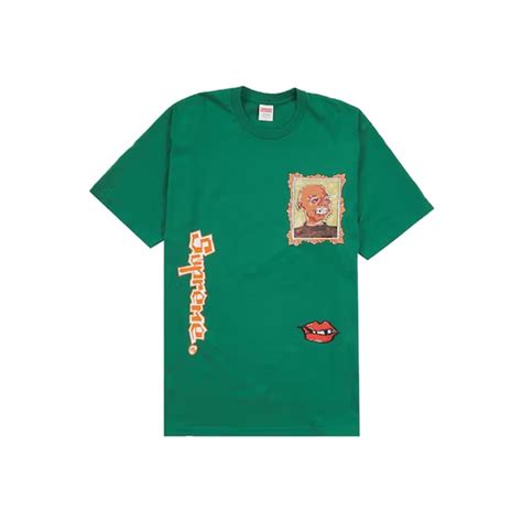 Supreme Gonz Portrait Tee Light Pinesupreme Gonz Portrait Tee Light Pine Ofour