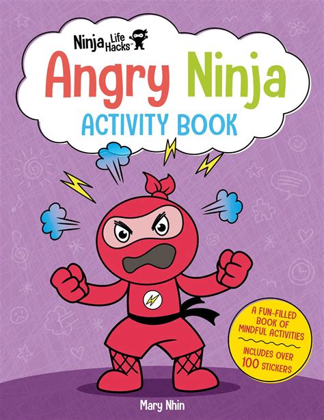 Ninja Life Hacks Angry Ninja Activity Book Book By Mary Nhin