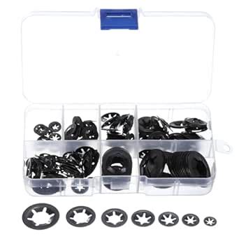 Amazon Uxcell 210 Pcs Internal Tooth Washers Set 7 Sizes M3 M4 M5