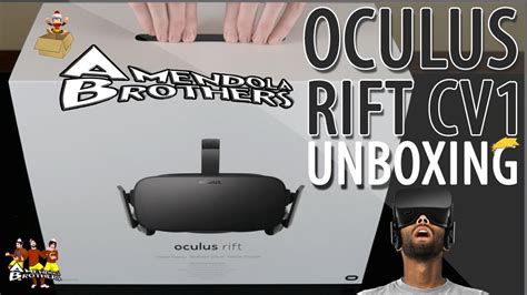 Il Futuro È Adesso Unboxing Oculus Rift Cv1 [ita] Youtube