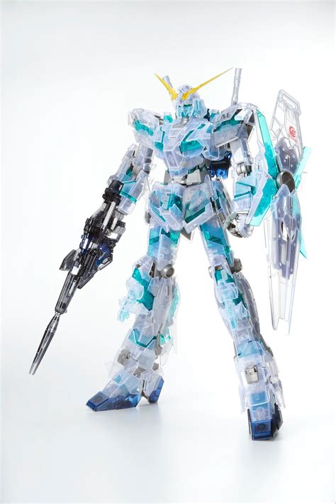 Gundam Guy Mg 1100 Unicorn Gundam Green Frame Clear Color Ver The