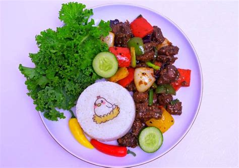 Resep SAPI LADA HITAM ALA RESTO BEEF BLACKPEPPER Oleh Wardat El Ouyun