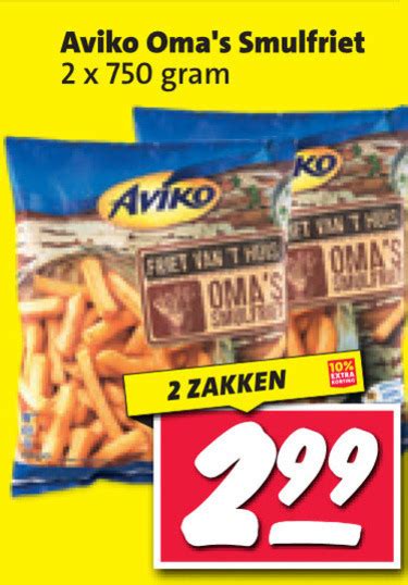 Aviko Patat Folder Aanbieding Bij Nettorama Details