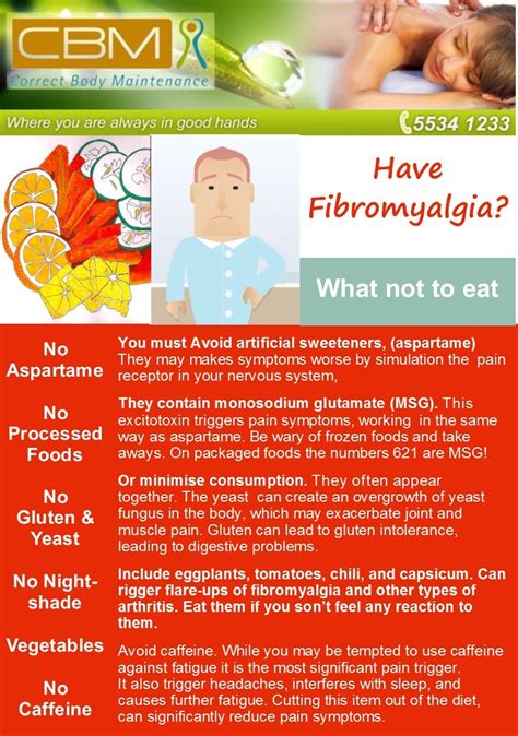 Fibromyalgia What Foods To Avoid Correct Body Maintenance