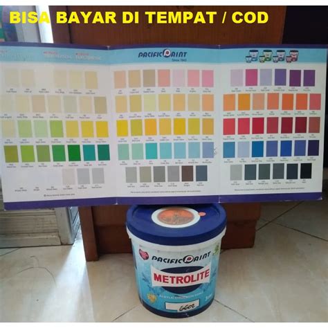 Jual CAT TEMBOK METROLITE PASIFIC PAINT 3 LITER S05 715 703 5506 708