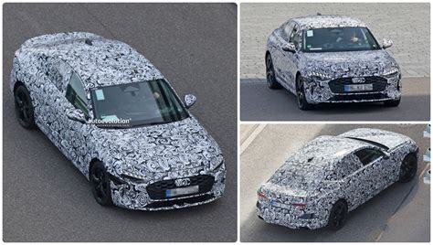 New Audi A Sedan Spied Looking Production Ready Will Be Renamed A