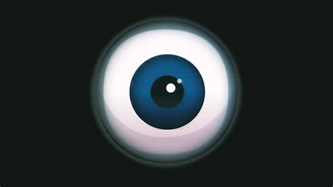 big eye stock video footage