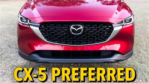 First Look 2022 Mazda CX 5 Preferred In Soul Red YouTube