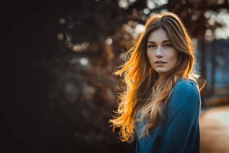 Wallpaper Portrait Nose Rings Depth Of Field Women Outdoors