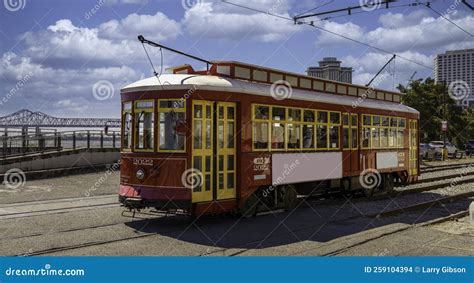 New Orleans Streetcar editorial stock image. Image of tour - 259104394