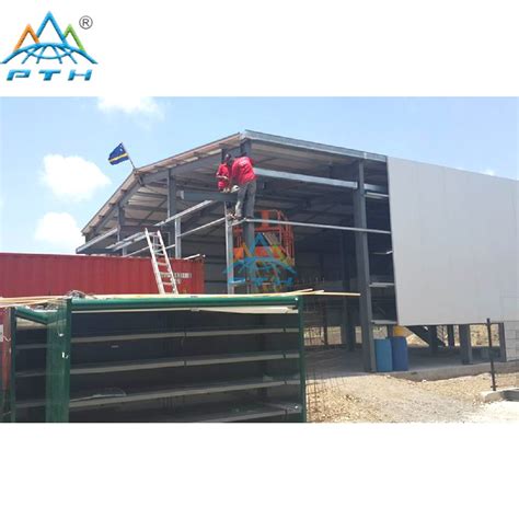 Low Cost Quick Build Prefabricated Steel Structure Warehouse In