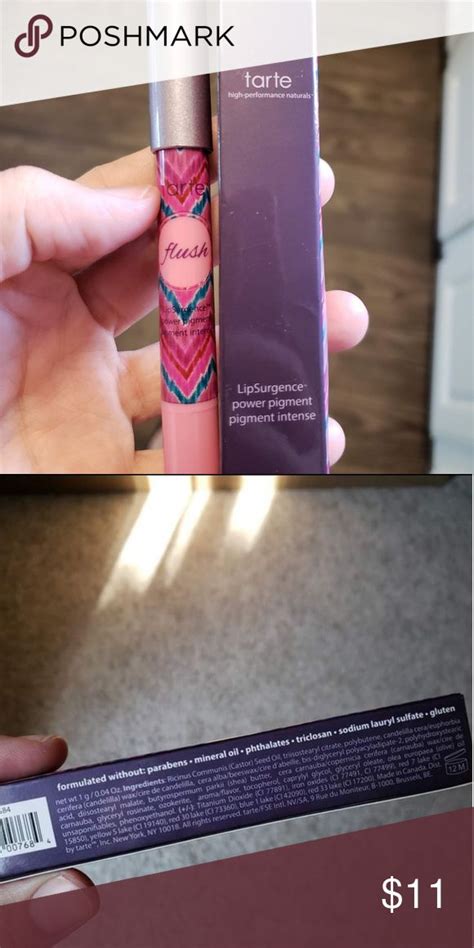 Tarte Lipsurgence Power Pigment In Flush Tarte Tarte Makeup Flush