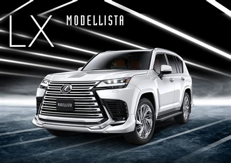 Modellista Body Kit For Lexus Lx Genuine Japanese Car Parts