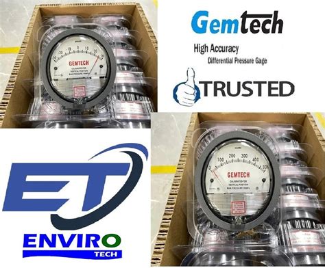 Inch Mm Model G Kpa Gemtech Differential Pressure Gage