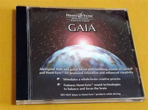 Yahooオークション Cd ヘミシンク Hemi Sync「gaia ガイア」リチャ