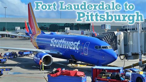 Full Flight Southwest Airlines B737 700 Fort Lauderdale To Pittsburgh