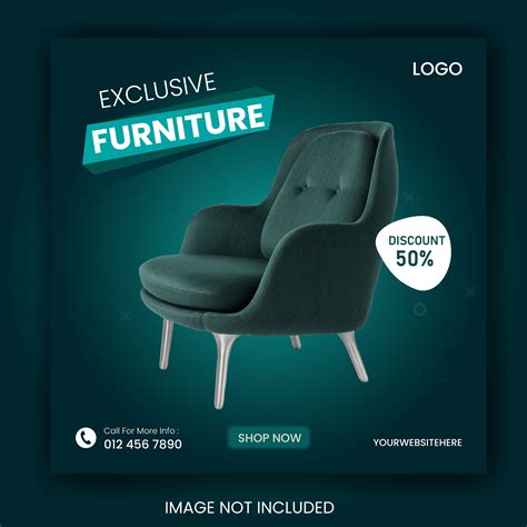 Furniture Social Media Post Design Behance