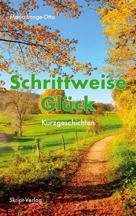 Schrittweise Gl Ck Maria Lange Otto Buch Jpc