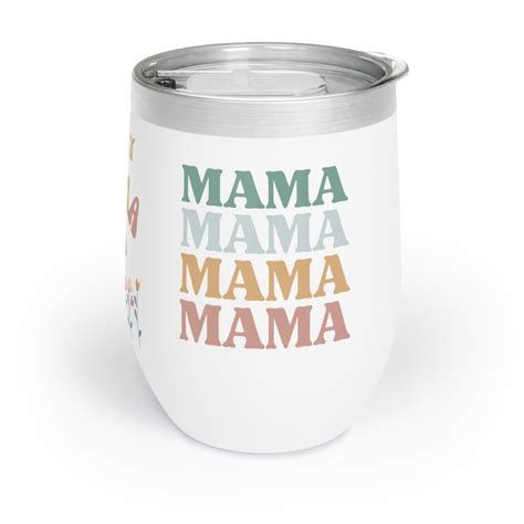 Era Wine Tumbler For Mama Mothers Day Mom T For Her Floral Flower