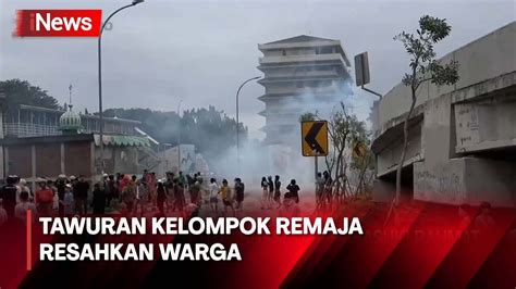 Tawuran Kelompok Remaja Resahkan Warga INews Prime 09 03 YouTube