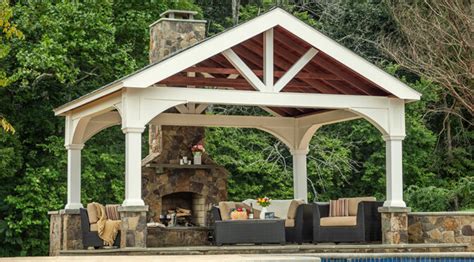 Vinyl Pavilions Outdoor Structures Green Acres Outdoor Living Pa