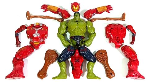 Merakit Mainan Siren Head Toys Vs Hulk Smash Vs Hulk Buster Dan Iron