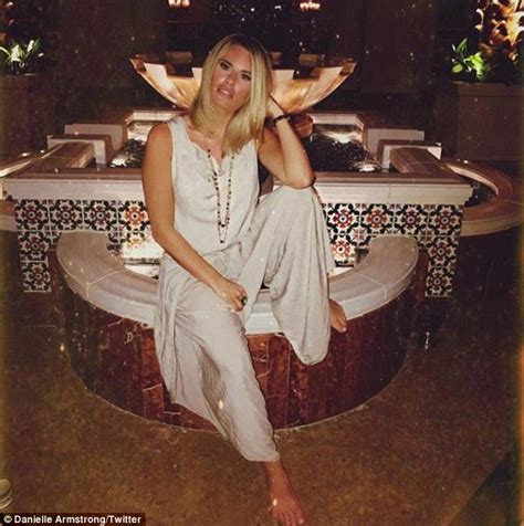 Ex TOWIE Star Danielle Armstrong Flaunts Tiny Waist In Bikini Daily Mail Online