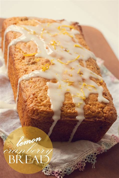 maede.for.you.: Lemon Cranberry Bread