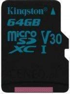 Karta pamięci do aparatu Kingston microSDXC 64GB Canvas Go C10 UHS I