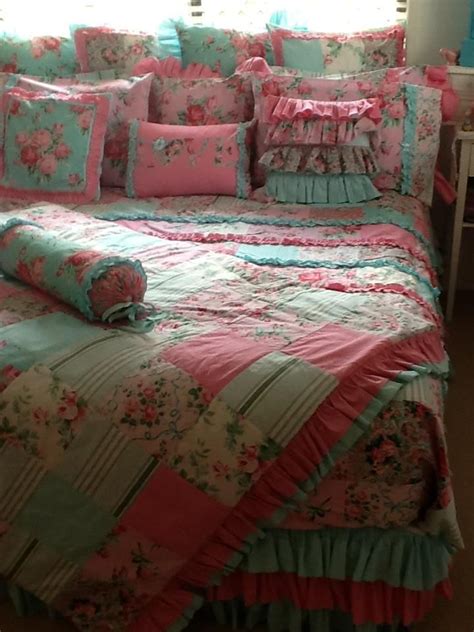 Bedding Set Tots Touch Quilts And Creations Shabby Style Bed