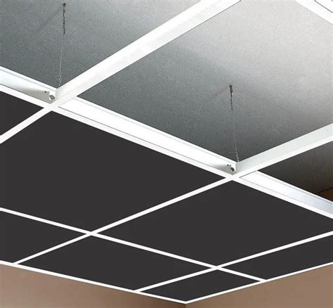 Black Suspended Ceiling Tiles Shelly Lighting