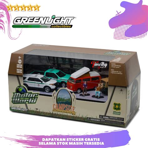 Diecast Car Greenlight Diorama Campsite Cruisers UAS Limited Edition ...