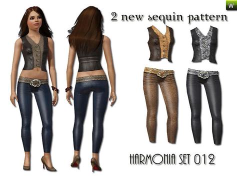 The Sims Resource Harmonia Set 012 ~full Body~