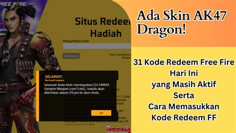 Kode Redeem Ff Hari Ini November Ada Paket Elite Pass