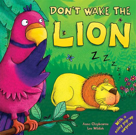 Don T Wake The Lion Noisy Pop Up Book Banana Bear Books Design And