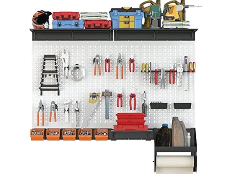 TORACK Pegboard Wall Organizer 4 Ft