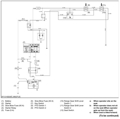 Kubota L2501 Electrical System Engine Starting System Electric