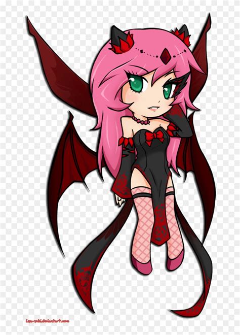 Kawaii Anime Chibi Demon Girl